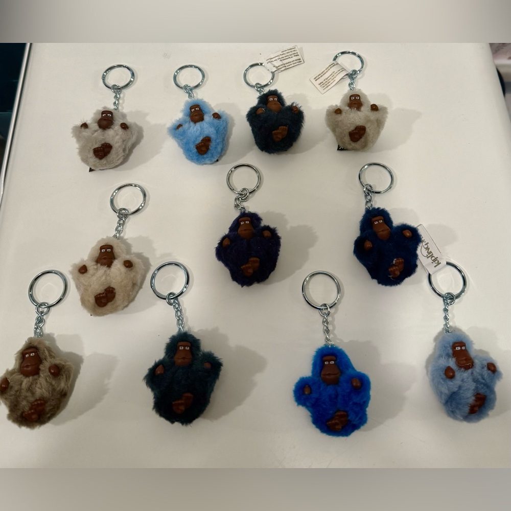 COPY - Multiples Monkey Keychains Sven Extra Small ($12 each) current colors - Picture 1 of 4